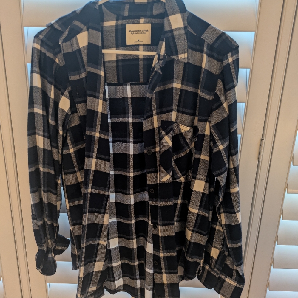 Abercrombie Plaid Button-Up Shirt